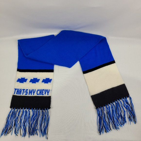 Chevy Chevrolet Vintage Automotive Winter Scarf - Picture 1 of 1